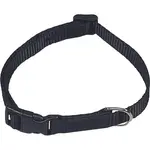 Obojek BAF nylon černý 1,5x30-50cm