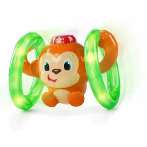 Hračka svítící hudební opička LLB Roll & Glow ™ 6-36m