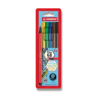 Fixy STABILO Pen 68 - 6 barev