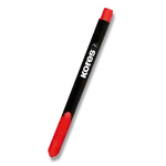 Permanentní popisovač Kores K-Marker tenký - červený