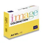 Barevný papír Image Coloraction, 160 g, 250 listů - Sytá žlutá