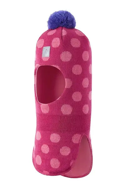 Dětská kukla s přídavkem vlny Reima Polkka růžová barva, 5300314A