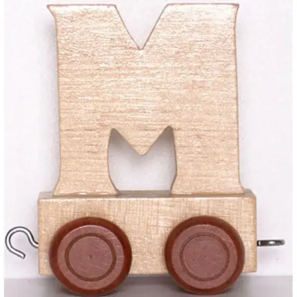 Bino Vagónek-M-hnědé kolečka