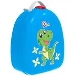 Batoh plastový modrý 27x22cm