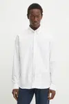 Košile Les Deux pánská, bílá barva, regular, s límečkem button-down, LDM410193