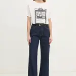 Bavlněné tričko Pepe Jeans LELE bílá barva, PL505992