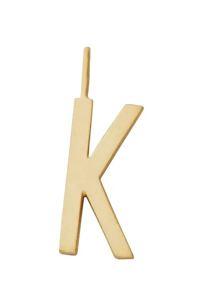 Pozlacený stříbrný přívěsek Design Letters