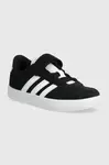 Dětské semišové sneakers boty adidas VL COURT 3.0 EL C