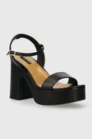 Kožené sandály Patrizia Pepe