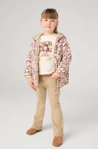 Dětské kalhoty Mayoral cargo z serży