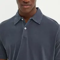 Bavlněné polo tričko Marc O'Polo tmavomodrá barva