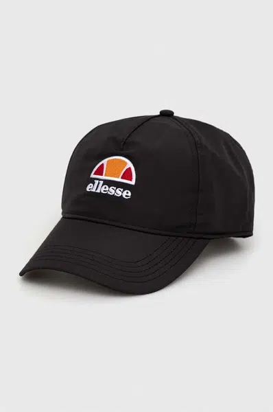Kšiltovka Ellesse černá barva, s aplikací