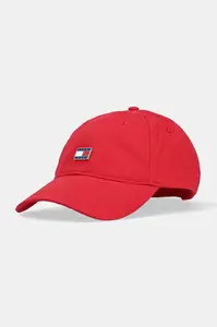 Tommy Jeans Bavlněná baseballová čepice Tommy Jeans
