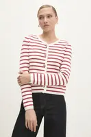 Svetr s vlnou Answear.LAB červená barva, lehký