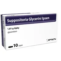 Suppositoria Glycerini Ipsen 1,81 g čípky 10 ks