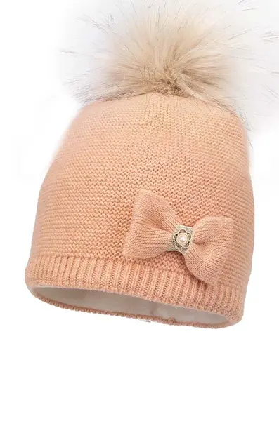 Dětská čepice s příměsí vlny Jamiks LYDIE II