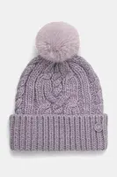 Čepice MICHAEL Michael Kors fialová barva, z husté pleteniny, 539801