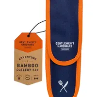 Cestovní sada příborů Gentelmen's Hardware Travel Bamboo
