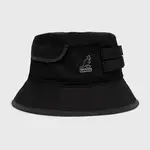 Bavlněný klobouk Kangol černá barva, bavlněný, K5328.BK001-BK001