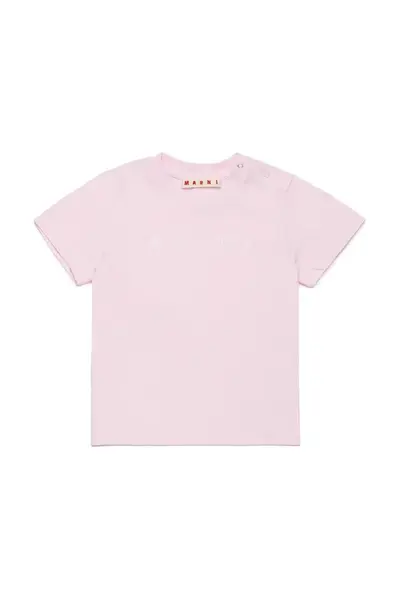Marni Dětské bavlněné tričko Marni MT276B T-SHIRT
