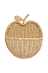 Nástěnný úložný koš OYOY Wall Basket Apple