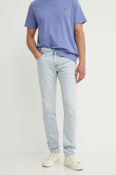 Džíny Levi's 512 SLIM pánské, modrá barva