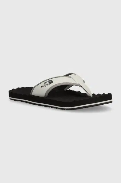Žabky The North Face BASE CAMP FLIP-FLOP II pánské, šedá barva, NF0A47AAC3F1