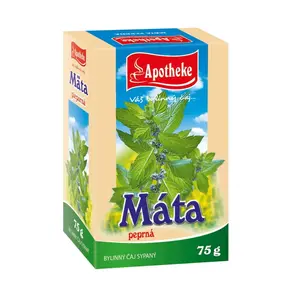 Apotheke Máta peprná list sypaný čaj 75 g
