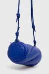 Kožená kabelka Fiorucci Electric Blue Leather Mini Mella Bag
