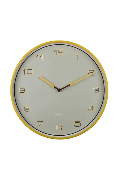 Nástěnné hodiny Karlsson Lined Numbers