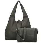 Dámský set kabelek tmavě šedý - Coveri Kiria