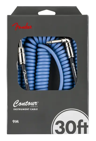 Fender Contour 30' Coiled Cable LPB
