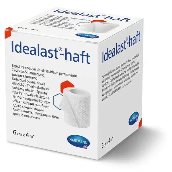 Idealast-haft elastické samolepící obinadlo 6cmx4m 1ks