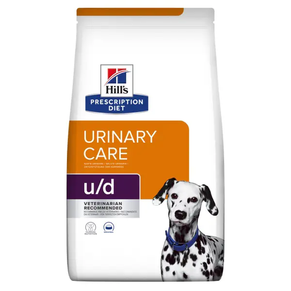 Hill's Prescription Diet u/d Urinary Care suché krmivo pre psov 4 kg