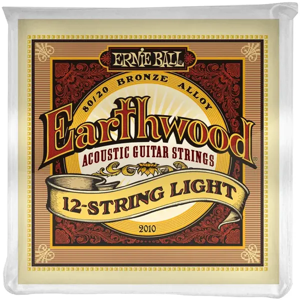 Ernie Ball 2010 Earthwood 80/20 Bronze 12-String Light