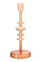 Dekorativní svícen Villeroy & Boch Like Home 9 x 9 x 27 cm oranžová barva