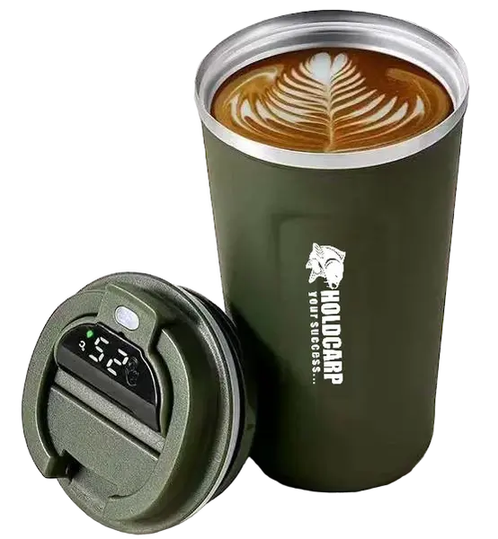 Holdcarp hrnček thermo inox led mug 510 ml