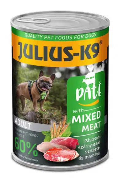 Julius-K9 Adult Paté - Mixed Meat 24 x 400 g