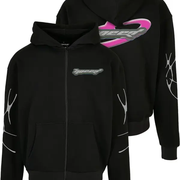 Speed Logo Zip Jacket Black