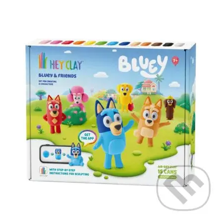 Hey Clay Bluey a priatelia