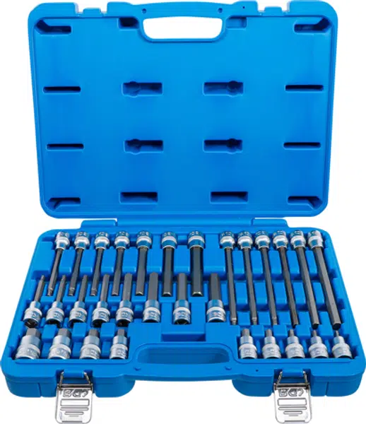 BGS technic Zástrčné hlavice Imbus 1/2", H5-H19, sada 30 dílů - BGS 5181