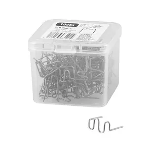 MDtools Sponka pro sváření plastů, tvar vlna, 0,8 mm, 100 ks