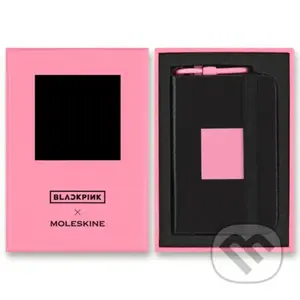 Moleskine - zápisník / prívesok Blackpink Charm (mini, čistý, elastické zatváranie)