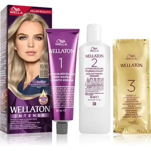 Wella Wellaton Intense permanentná farba na vlasy s arganovým olejom odtieň 10/81 Ultra Light Ash Blond 1 ks