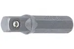 BGS technic Adaptér z 6-hran 1/4" pro nástrčné hlavice na 4-hran 1/4", 30 mm
