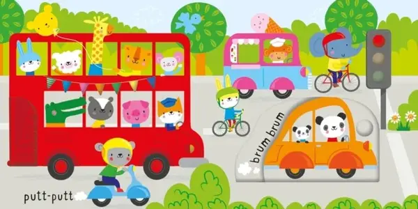 Slide and See Things That Go - Fiona Wattová