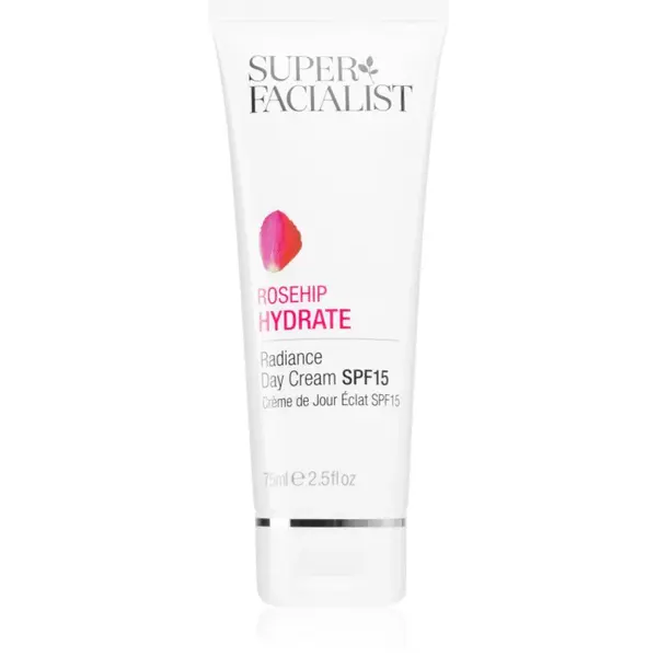 Super Facialist Rosehip Hydrate denný hydratačný a ochranný krém SPF 15 75 ml