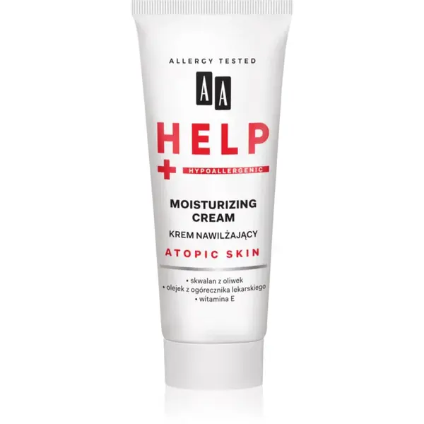 AA Cosmetics Help Atopic Skin hydratačný krém pre suchú až atopickú pleť bez parfumácie 50 ml