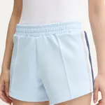 Kraťasy Guess YARROW dámské, modrá barva, s aplikací, high waist, V5GD14 KCRU2