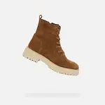 Brown Women's Ankle Boots Geox Iridea - Ladies